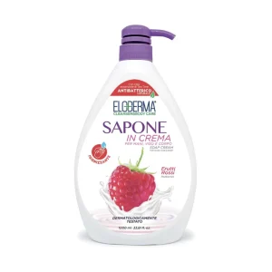 ELODERMA SAPUN LICHID CREMA CU FRUCTE ROSII 1000 ML