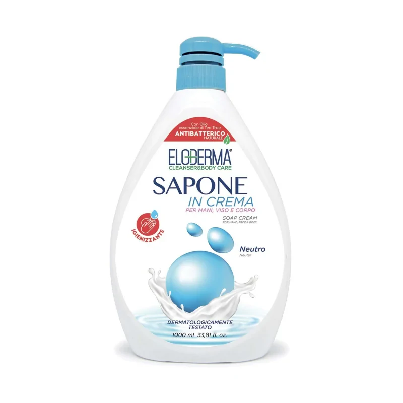 ELODERMA SAPUN LICHID CREMA NEUTRU 1000 ML