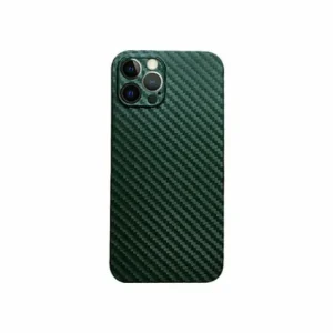 Husa Cover Hard Carbon Fiber pentru iPhone 14 Pro Max Verde