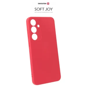Husa Swissten Silicon Soft Joy pentru Samsung Galaxy S24 Rosu