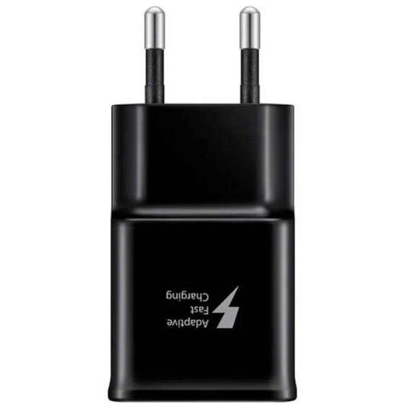 Incarcator Retea USB C Samsung 15W + Cablu date USB-C Fast Charging Negru